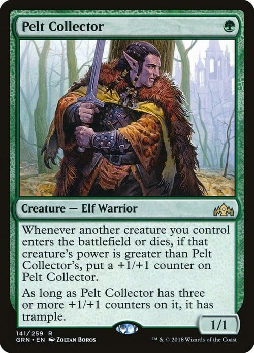 Pelt Collector Card Front