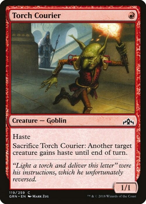 Torch Courier Card Front