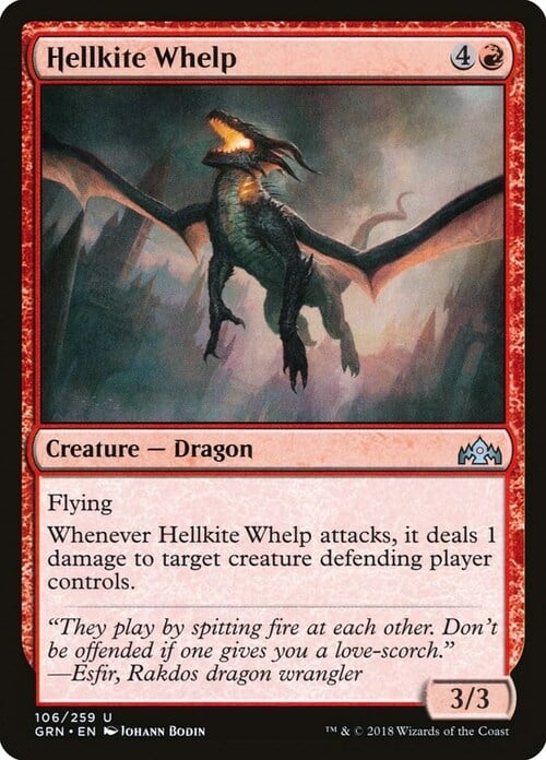 Hellkite Whelp Card Front