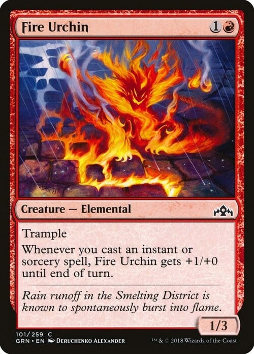Fire Urchin Card Front