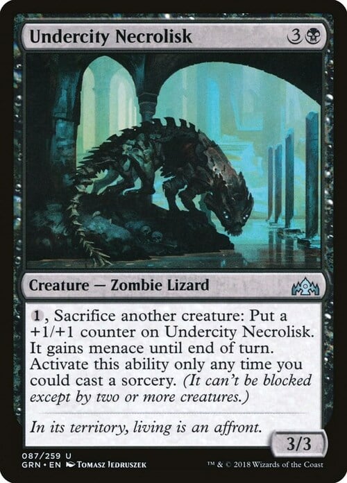 Undercity Necrolisk Card Front