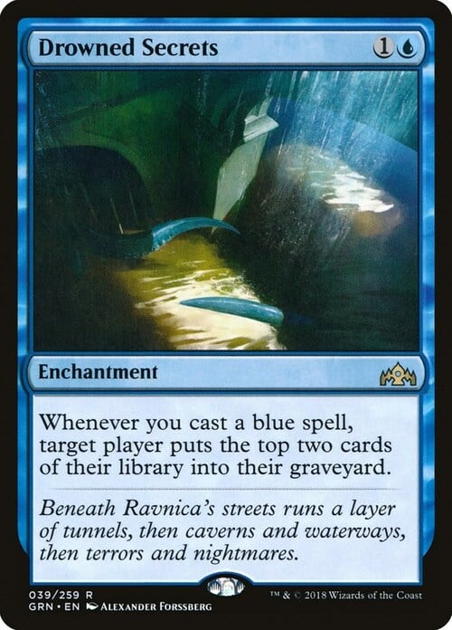 Drowned Secrets Card Front