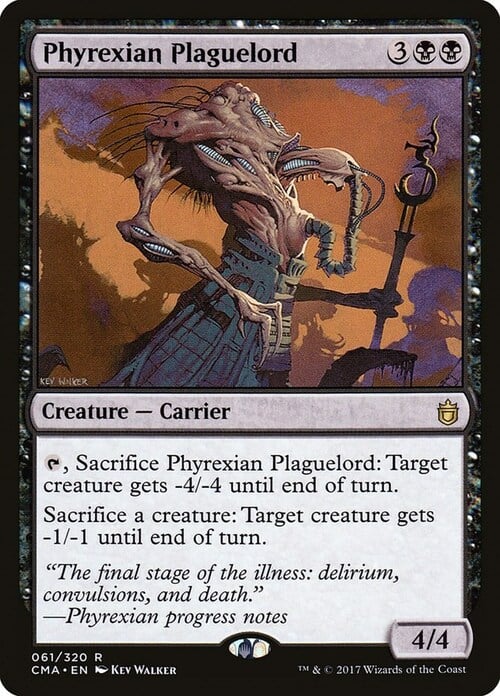 Phyrexian Plaguelord Card Front