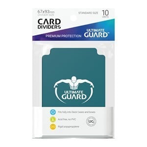 10 Ultimate Guard Dividers (Petrol)