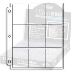 1x Ultra Pro PLATINUM Nine Pocket Page