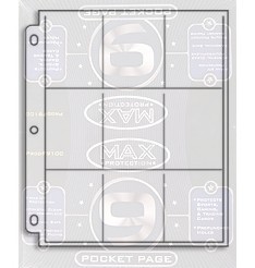 1x Max Protection Nine Pocket Page