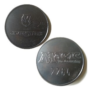 Moneda de colección de plata Darksteel
