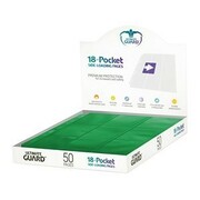50 Ultimate Guard 18-Pocket Side-Loading Pages (Green)
