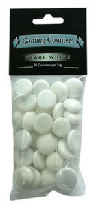 Arcane Tinmen Gaming Stones ("Pearl" White)