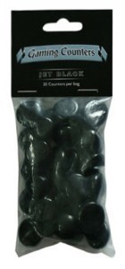 Arcane Tinmen Gaming Stones ("Jet" Black)