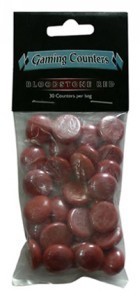 Arcane Tinmen Gaming Stones ("Bloodstone" Red)