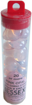 Chessex Pink Opal Gaming Stones