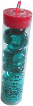 Chessex Teal Gaming Stones