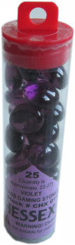 Chessex Violet Gaming Stones