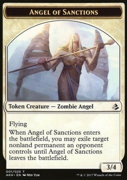 Angel of Sanctions // Drake Card Front