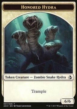 Honored Hydra // Warrior Card Front