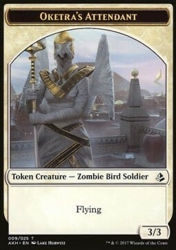 Oketra's Attendant // Beast Card Front