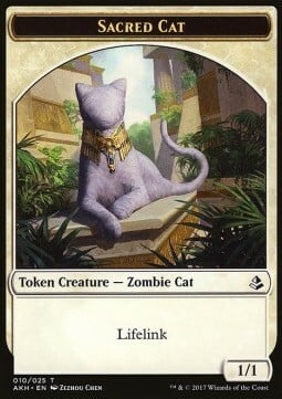 Sacred Cat // Insect Card Front