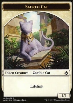 Sacred Cat // Insect Card Front