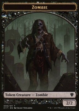 Zombie / Gold Card Front