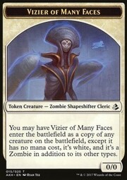 Vizier of Many Faces // Zombie