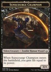 Sunscourge Champion / Zombie