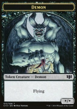 Demon // Zombie Card Front