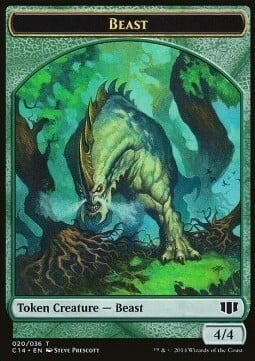 Beast / Elf Druid Card Front