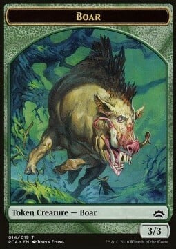 Boar // Goblin Card Front