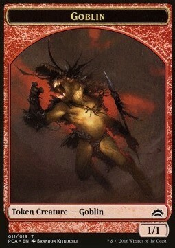 Goblin // Saproling Card Front