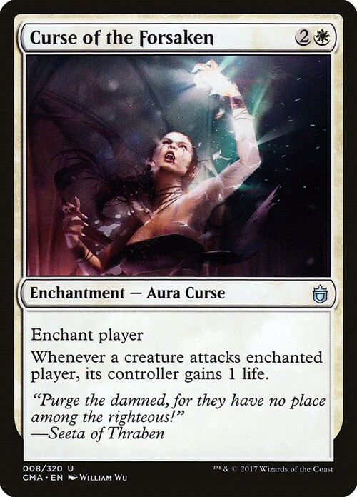 Curse of the Forsaken Card Front