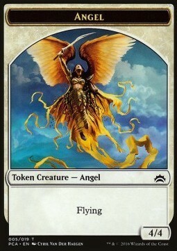 Angel / Saproling Card Front