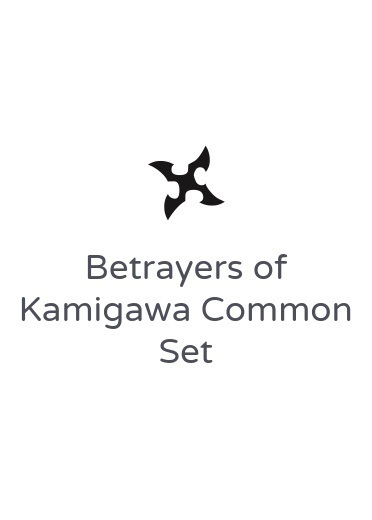 Set de Comunes de Betrayers of Kamigawa