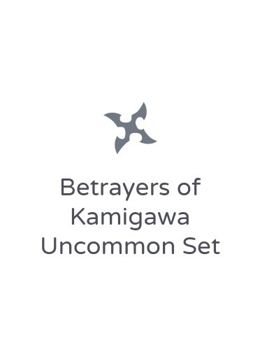 Betrayers of Kamigawa Uncommon Set