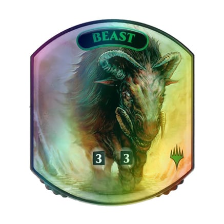 Beast Relic Token (Foil)