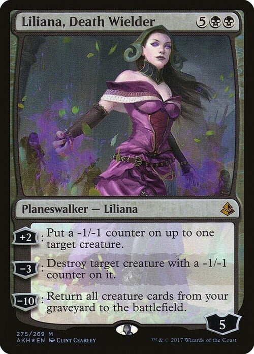 Liliana, Manipolatrice di Morte Card Front