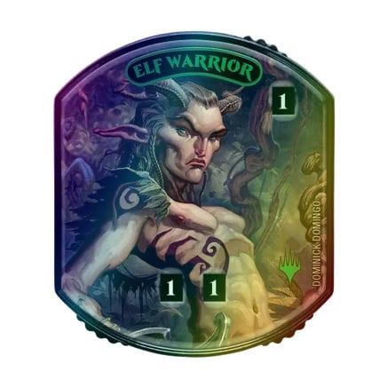 Elf Warrior Relic Token (Foil)