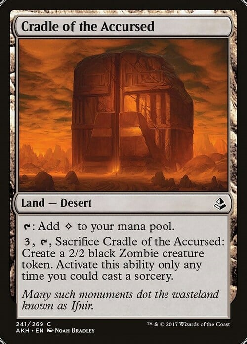 Cradle of the Accursed Card Front
