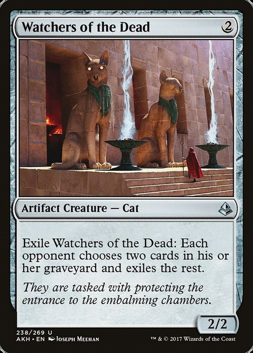 Watchers of the Dead Card Front