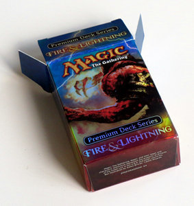 Premium Deck Series: Fire & Lightning: "Flames of the Blood Hand" Card Box