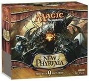 Empty New Phyrexia Fat Pack box