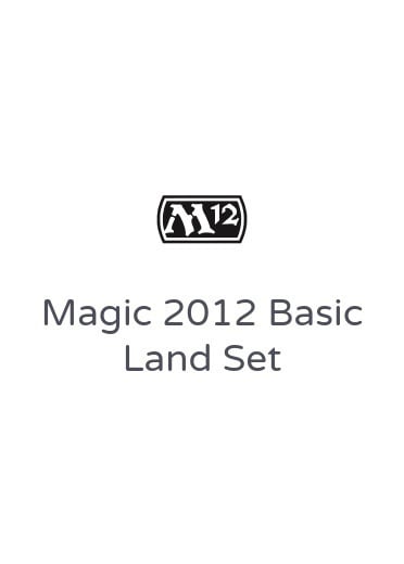 Magic 2012 Basic Land Set