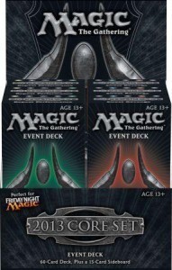 Magic 2013: Event Deck Box of 6 Decks