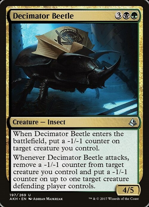 Decimator Beetle Card Front
