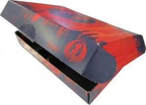 Empty Return to Ravnica Izzet Tournament Pack box