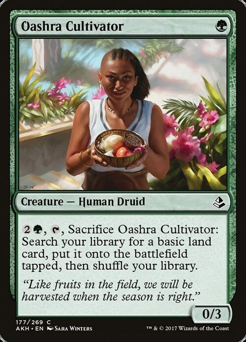 Oashra Cultivator Card Front