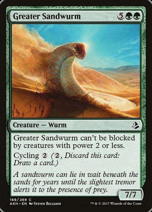 Greater Sandwurm Card Front