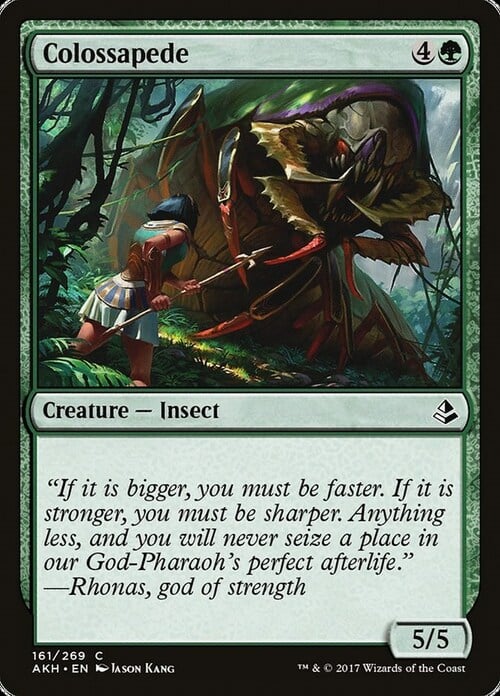 Colossipede Card Front
