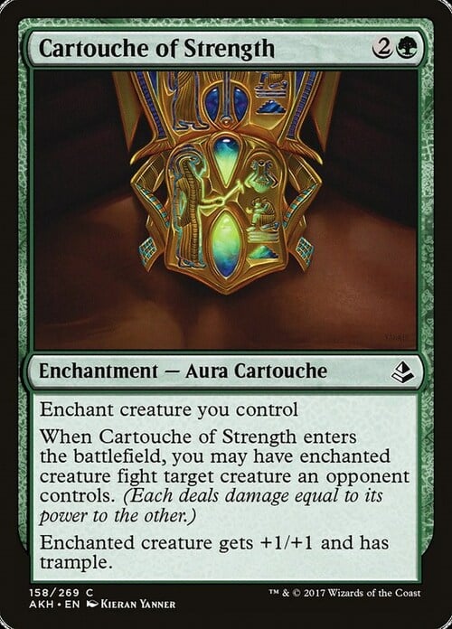 Cartouche of Strength Card Front