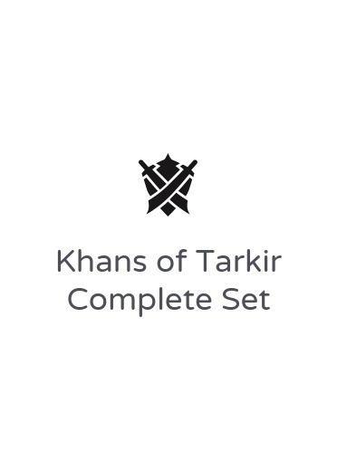 Set completo di Khans of Tarkir